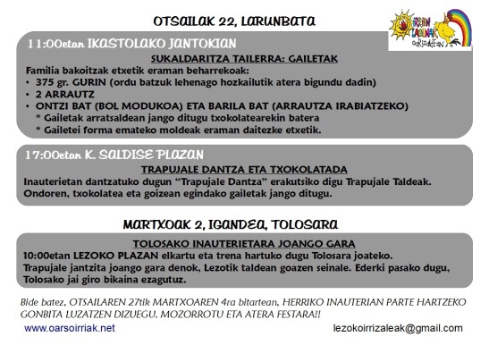 inauteriak zirkularra