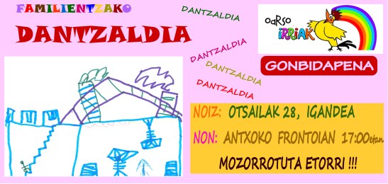 dantzaldiko gonbidapena